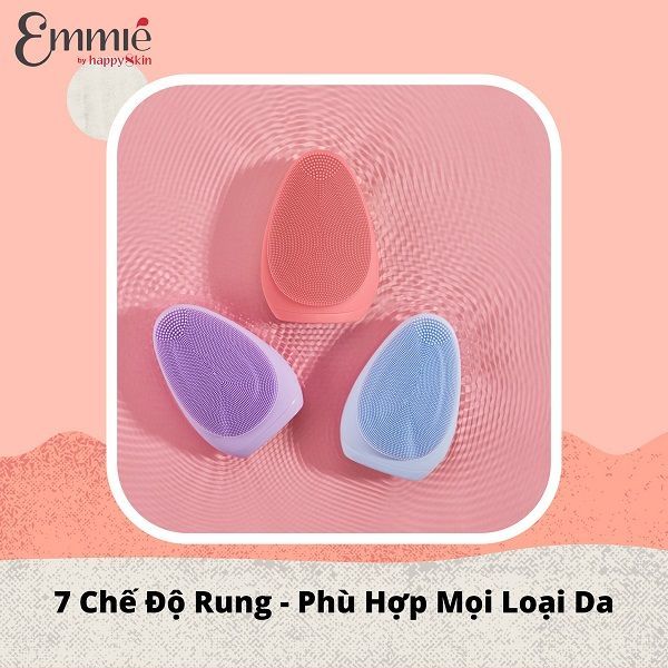 Máy Rửa Mặt Emmié Hỗ Trợ Sạch Sâu Màu Sky Blue