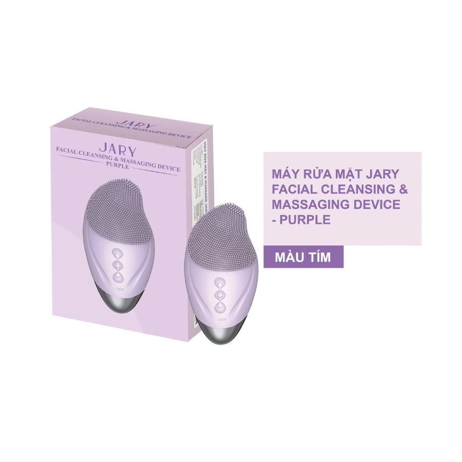 Máy Rửa Mặt Jary Massage Facial Cleansing & Massaging Device - Màu Tím