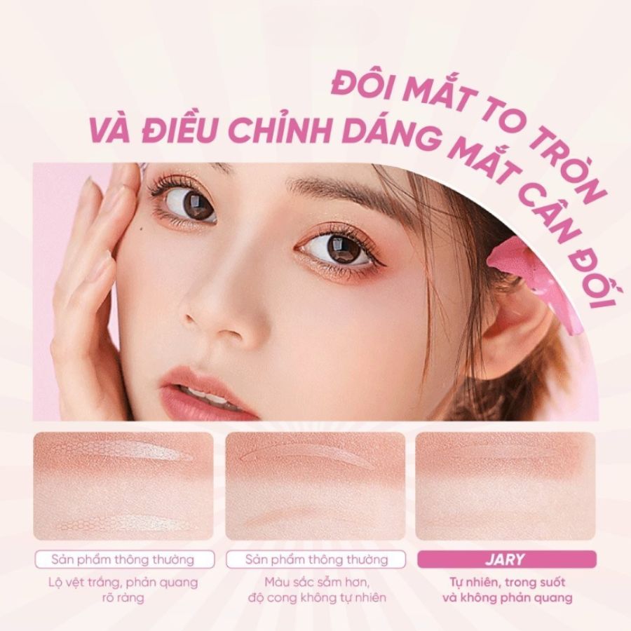 Miếng Dán Kích Mí Jary 120 Miếng - Size M