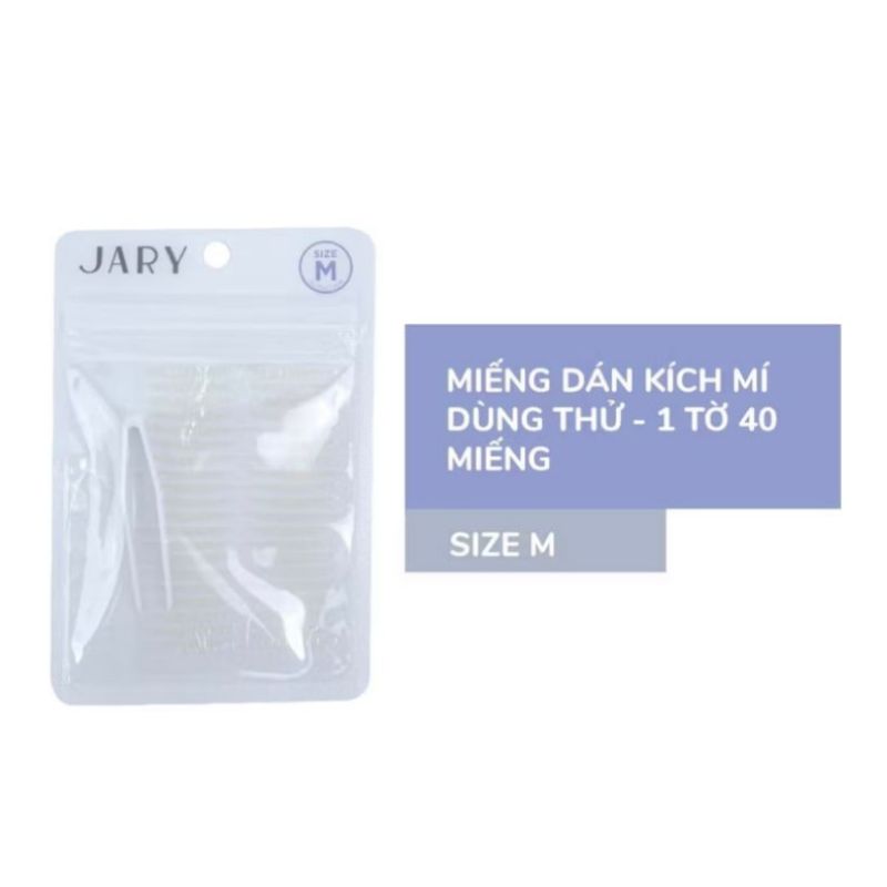 Miếng Dán Kích Mí Jary Eyelid Tape 40 Miếng - Size M