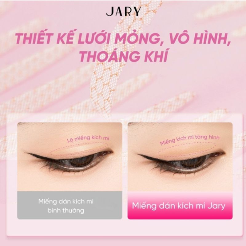 Miếng Dán Kích Mí Jary Eyelid 40 Miếng Size O