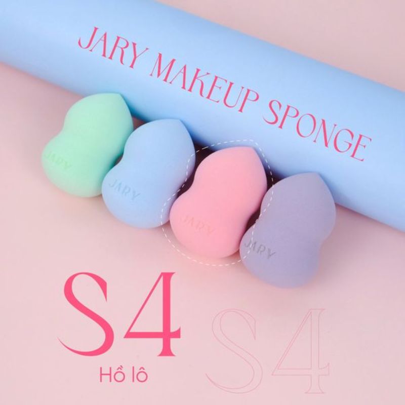 Mút Tán Nền Jary Makeup Sponge Hồ Lô - S04 Full Box