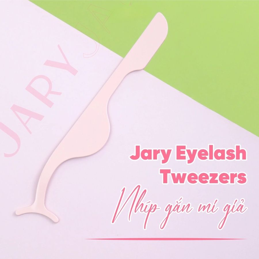 Nhíp Gắn Lông Mi Dài Bán Nguyệt Jary Eyelash Tweezers - T01