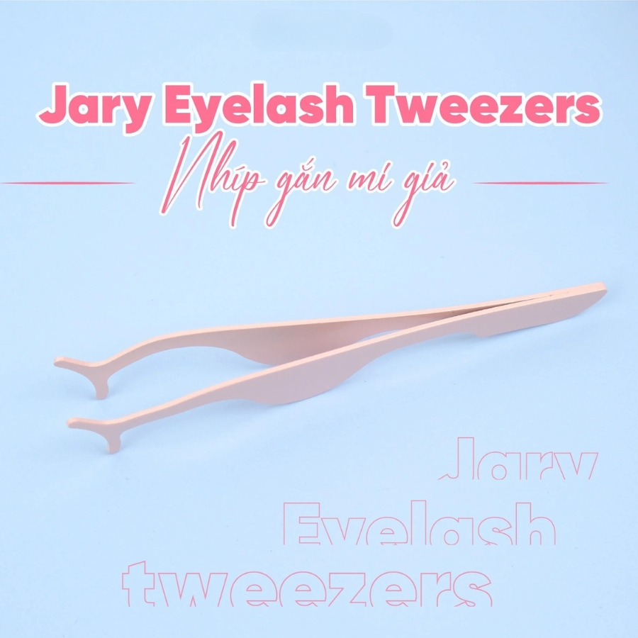 Nhíp Gắn Lông Mi Dài Bán Nguyệt Jary Eyelash Tweezers - T01