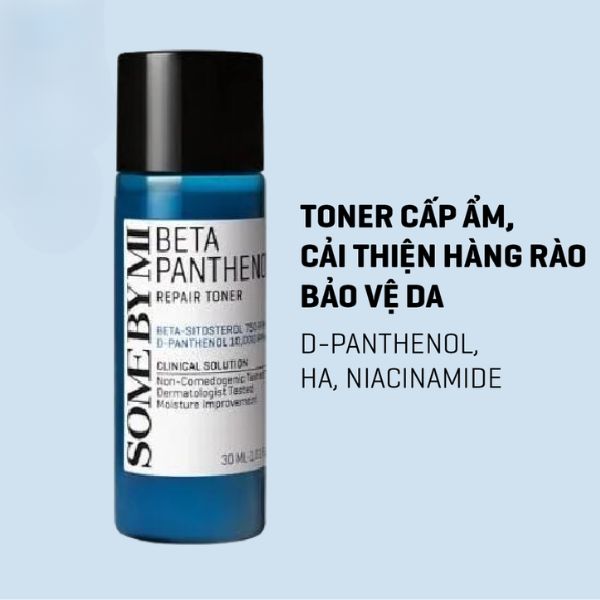 Nước Hoa Hồng Some By Mi Beta Panthenol Repair Toner 30ml