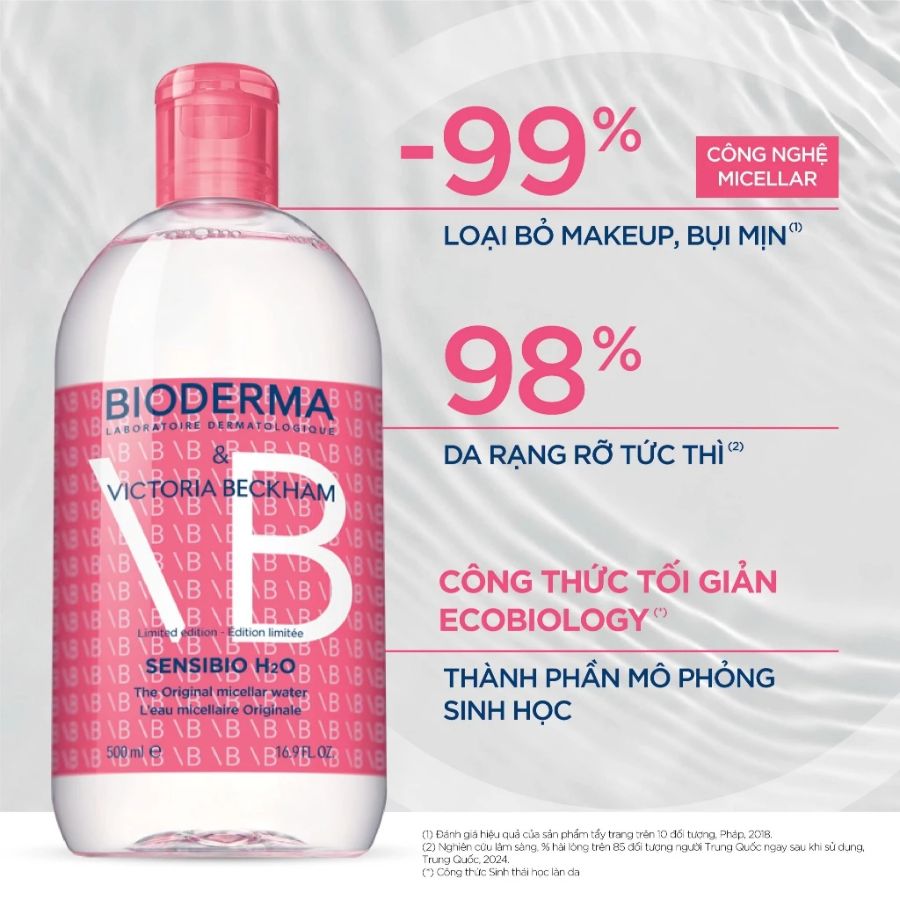 Nước Tẩy Trang Bioderma Cho Da Nhạy Cảm 500ml - Bản Đặc Biệt