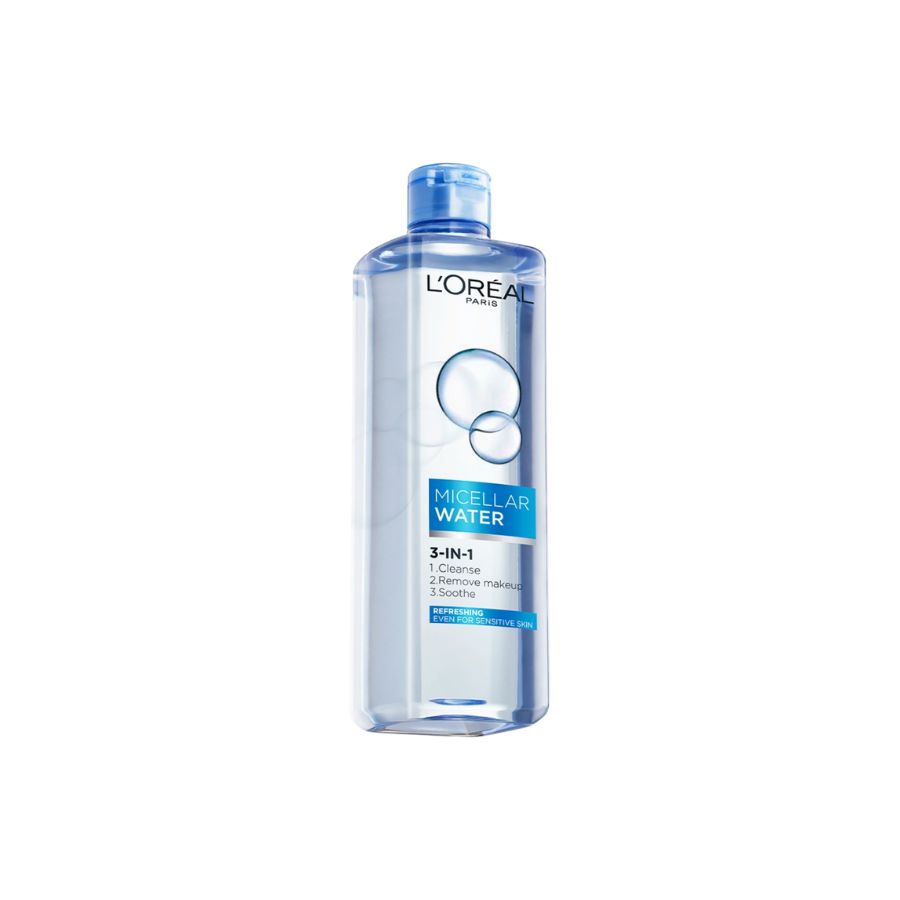 Nước Tẩy Trang L'Oreal Micellar Water Tươi Mát Cho Da Dầu Hỗn Hợp 400ml