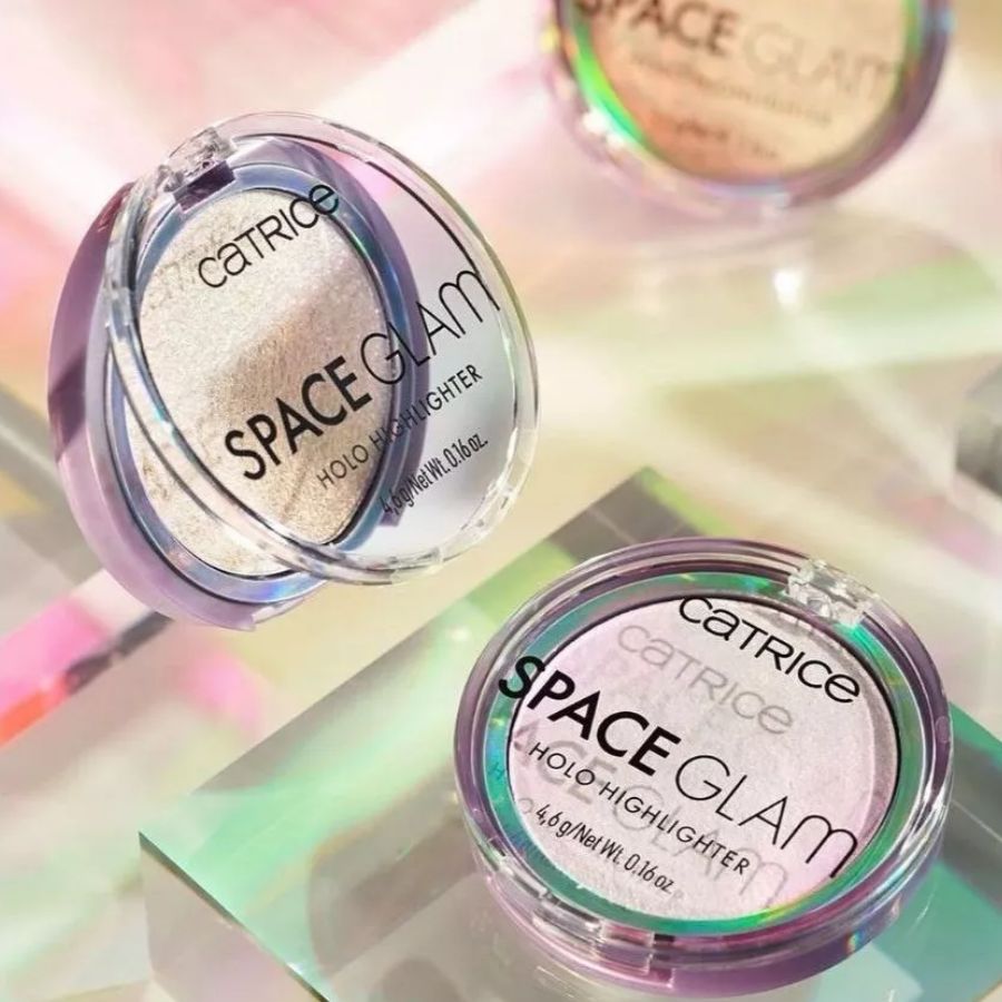 Phấn Bắt Sáng Catrice Space Glam Holo Highlighter New