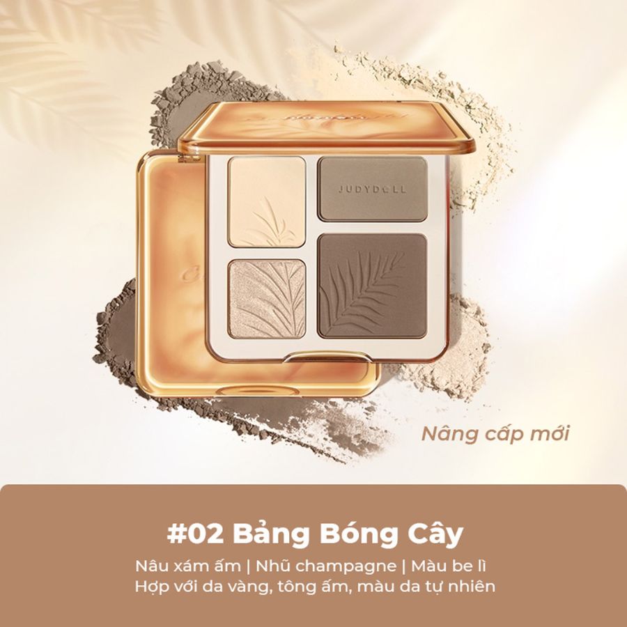 Phấn Bắt Sáng & Tạo Khối Judydoll Highlight & Contour #02