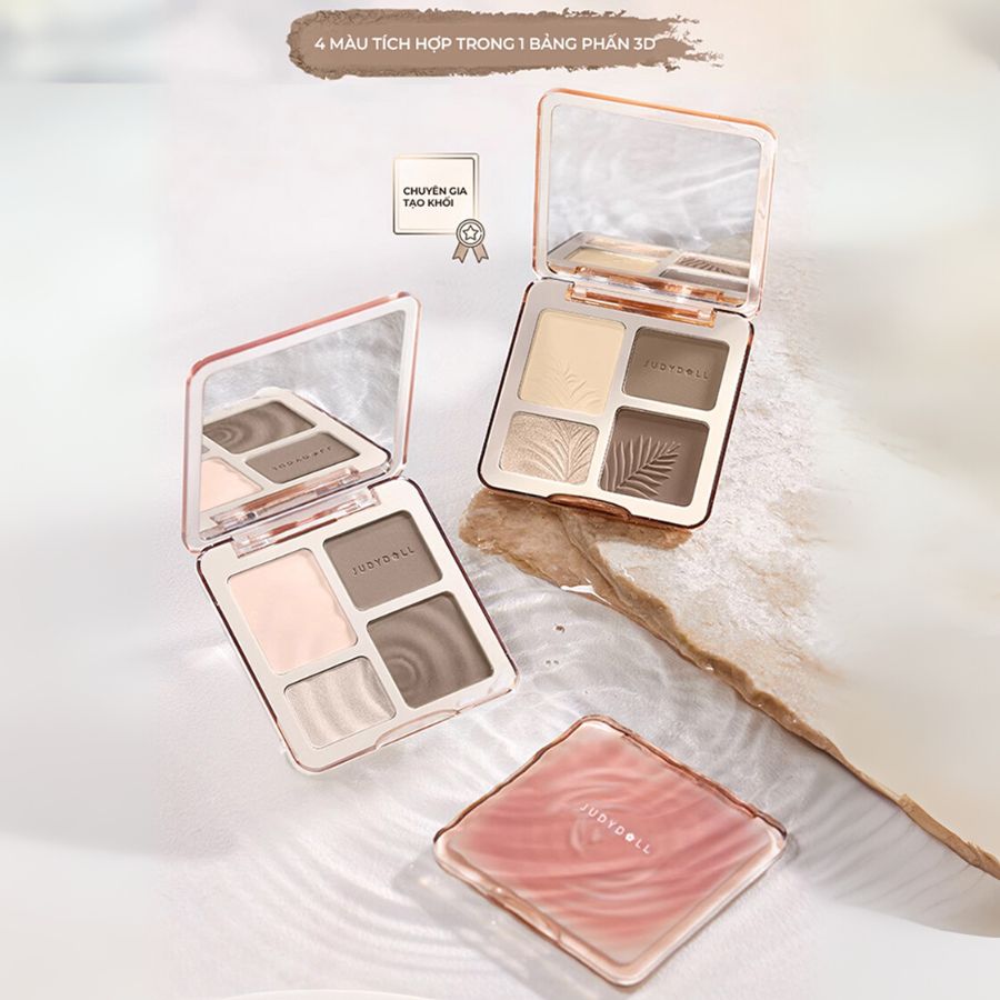Phấn Bắt Sáng & Tạo Khối Judydoll Highlight & Contour #01