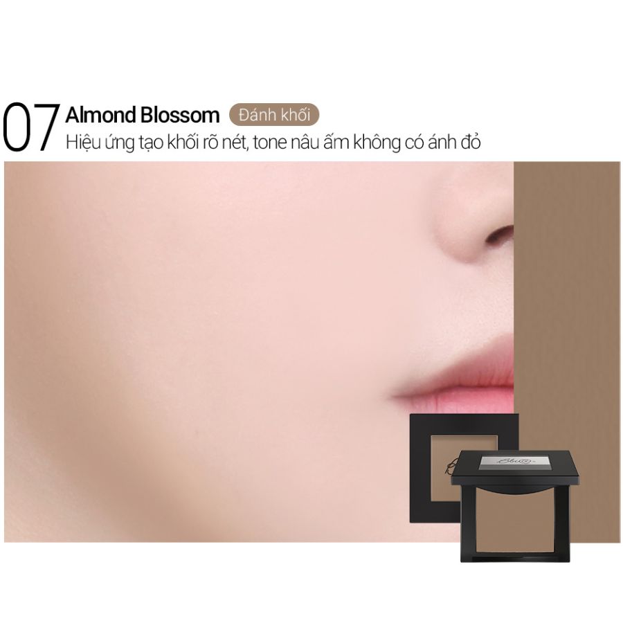 Phấn Má Hồng Bbia Last Blush - 07 Almond Blossom