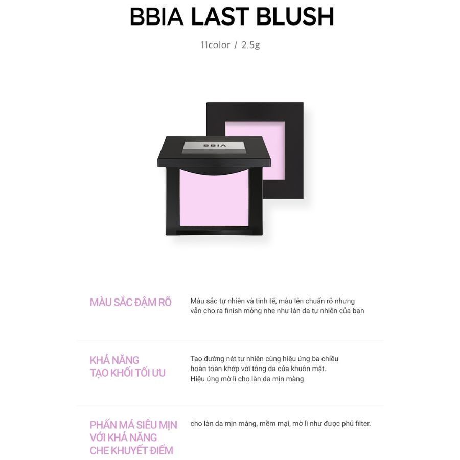 Phấn Má Hồng Bbia Last Blush - 10 Cashew Nut Blossom