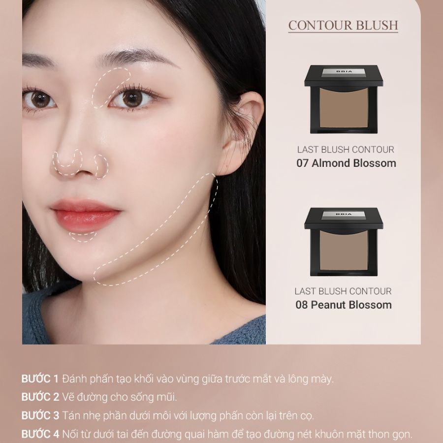 Phấn Má Hồng Bbia Last Blush - 08 Peanut Blossom