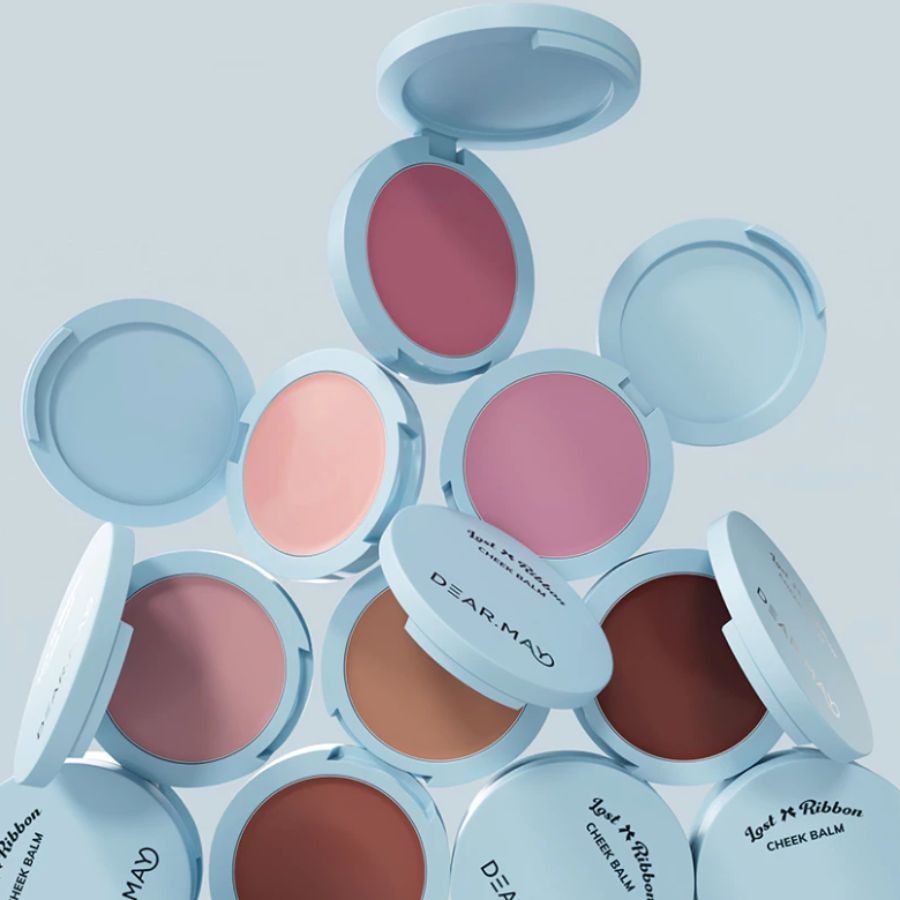 Phấn Má Dearmay Lost Ribbon Cheek Balm Dạng Kem LR07 Just Peachy