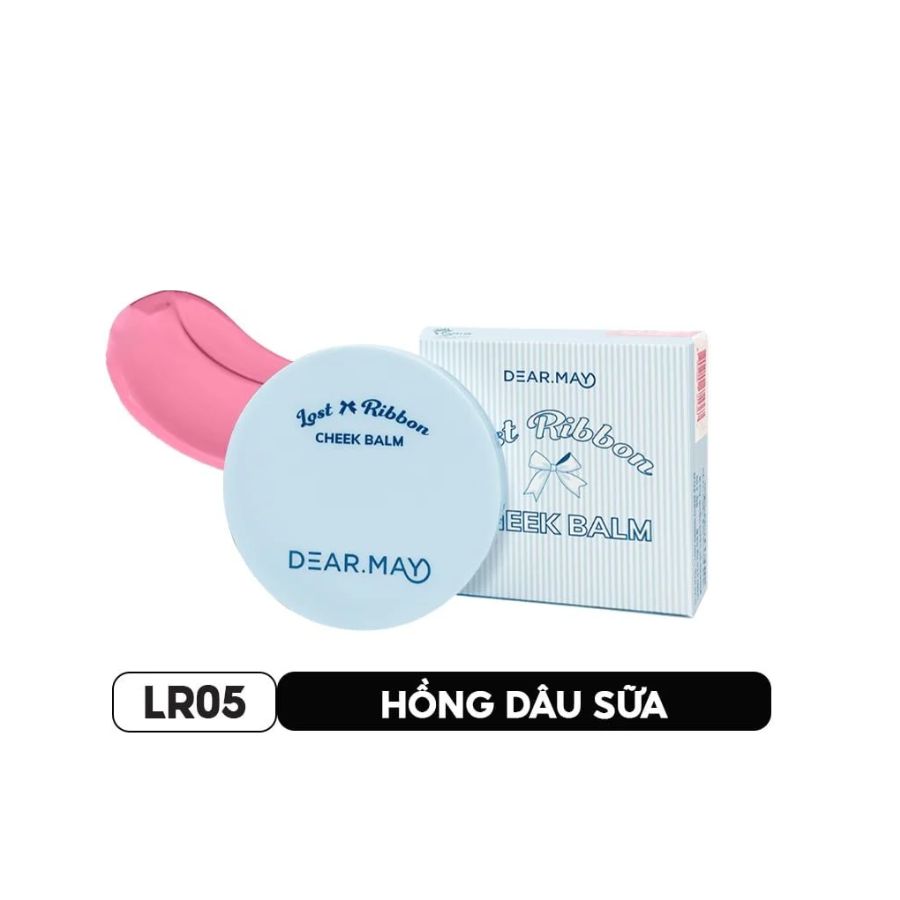 Phấn Má Dearmay Lost Ribbon Cheek Balm Dạng Kem LR05 Milky Rose