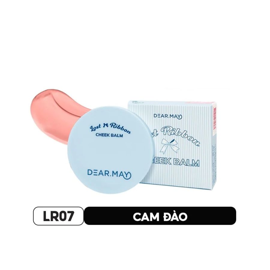 Phấn Má Dearmay Lost Ribbon Cheek Balm Dạng Kem LR07 Just Peachy