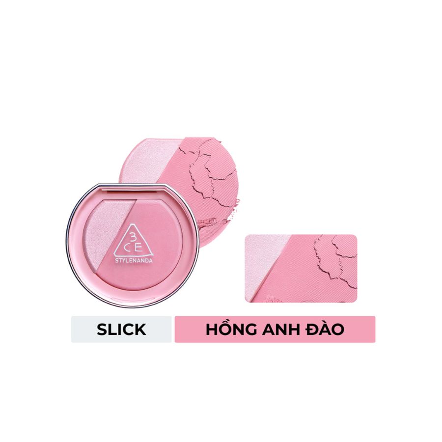Phấn Má Hồng Bắt Sáng 3CE Blush Lighter - Slick