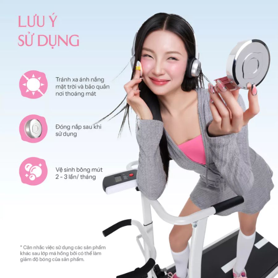 Phấn má Lemonade Mirror Mirror Blush Cushion - 03. Spacy