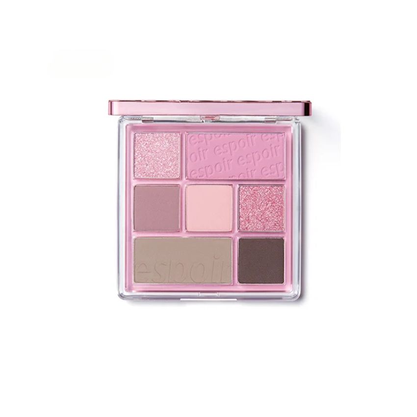 Phấn Mắt Espoir 7 Màu Real Eye Palette - Mauve Me