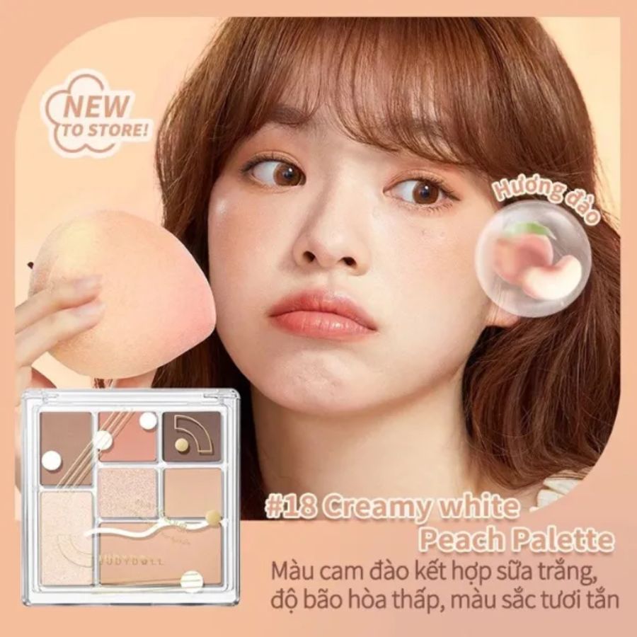 Phấn Mắt Judydoll All In One Palette For Your Full Face #18