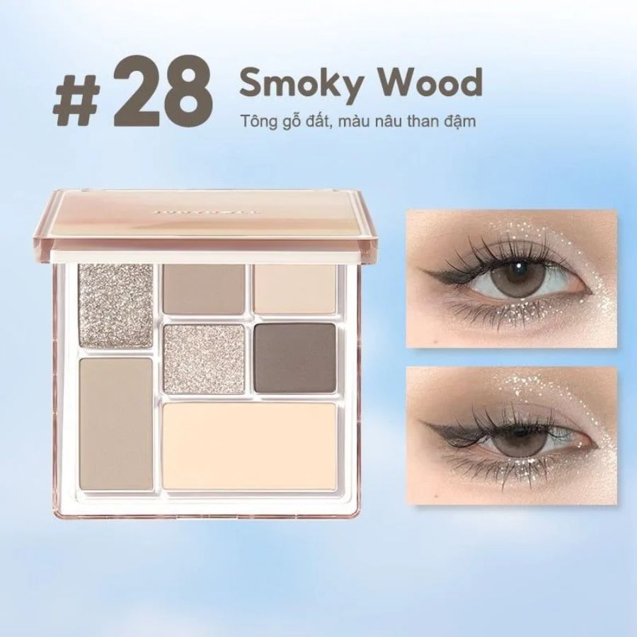 Phấn Mắt Judydoll All In One Palette For Your Full Face #28