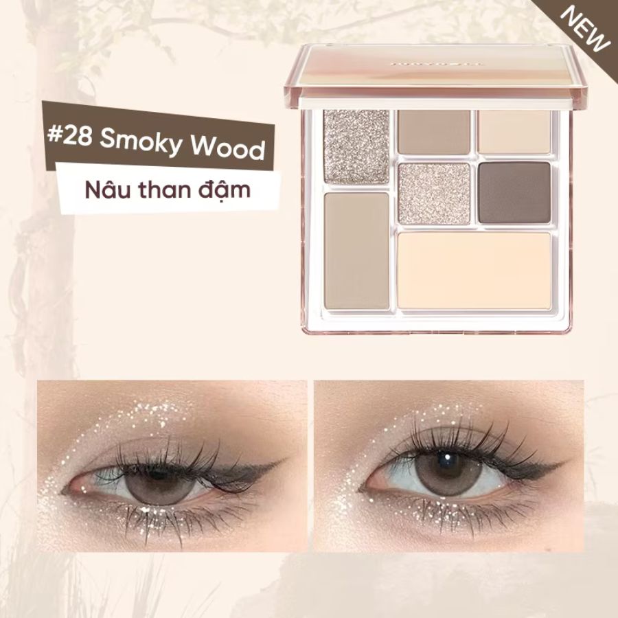 Phấn Mắt Judydoll All In One Palette For Your Full Face #28