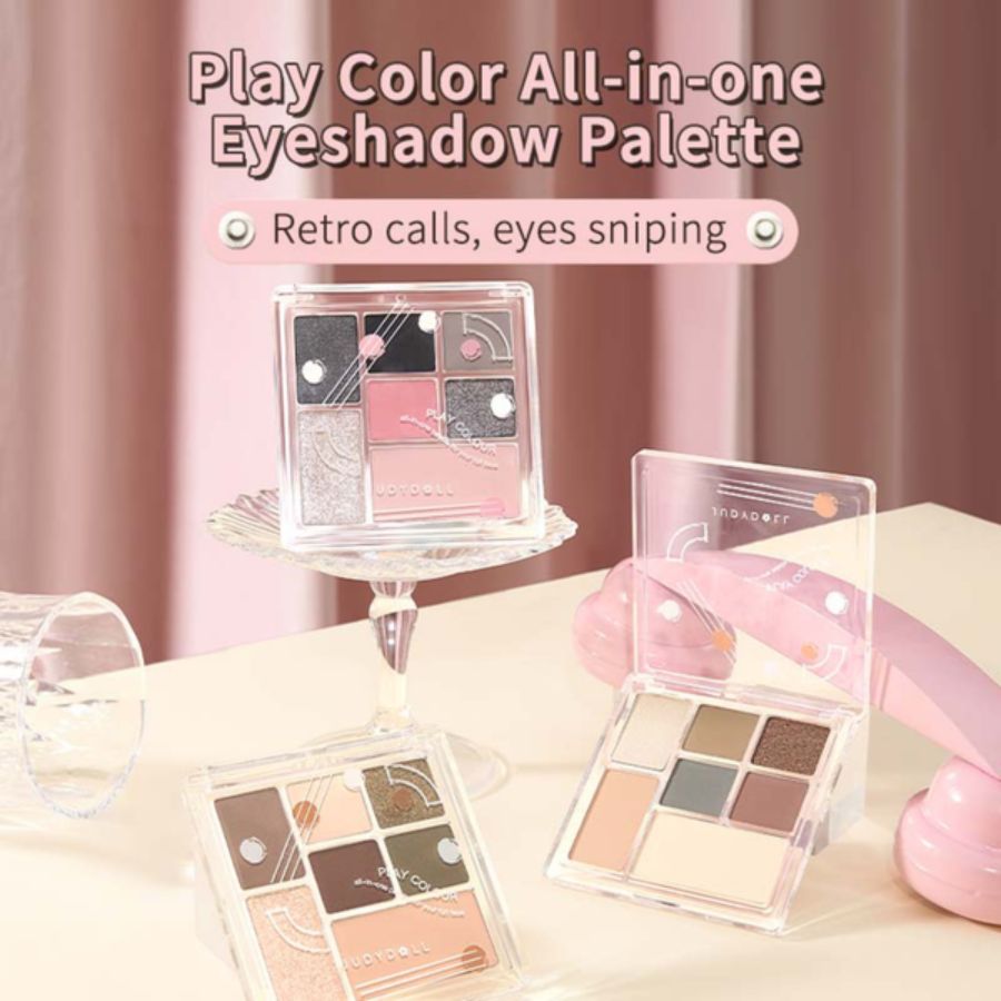 Phấn Mắt Judydoll All In One Palette For Your Full Face #18