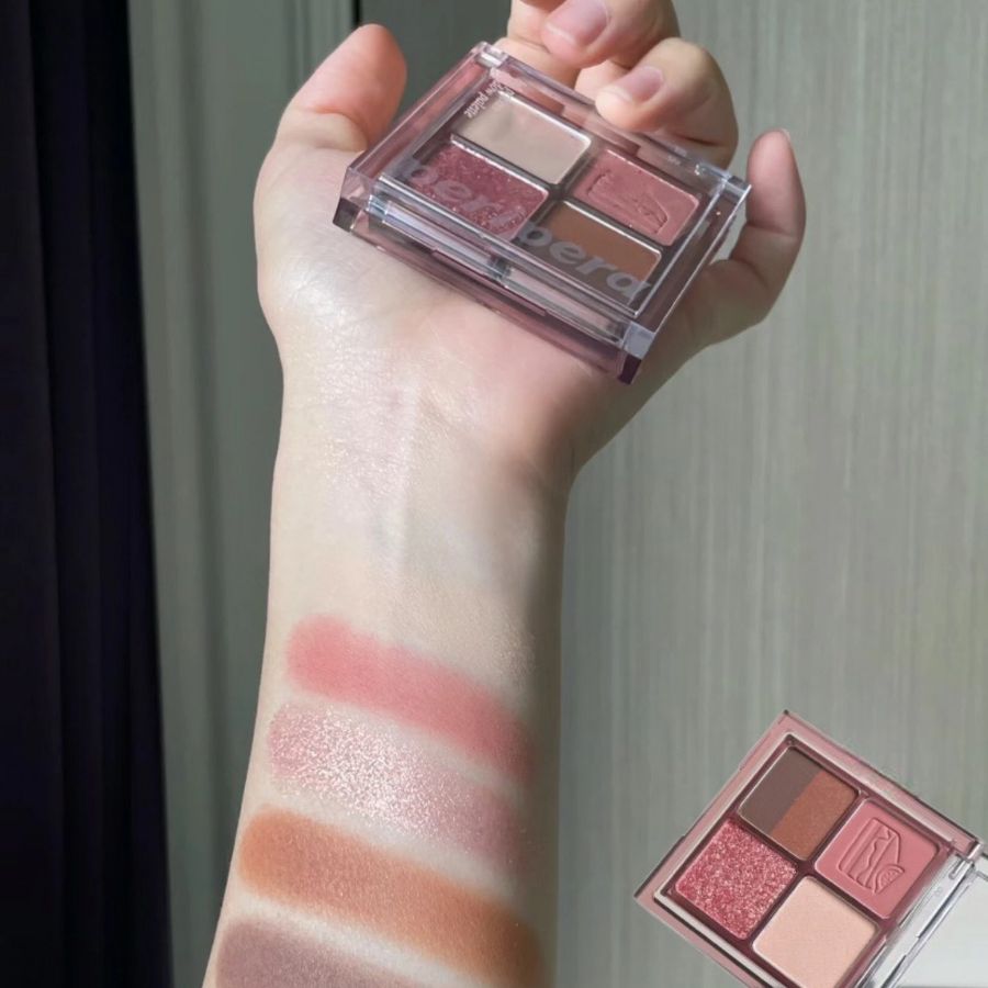 Phấn Mắt Peripera Ink 4 Ô Pocket Shadow Palette 05 Fig Scents Of Autumn