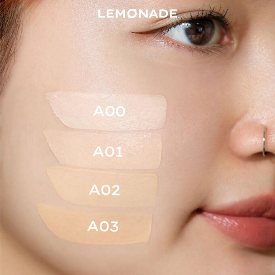 Phấn Nước Lemonade Supermatte Cushion Kiềm Dầu SPF50+/PA+++ 15g - A01 Light