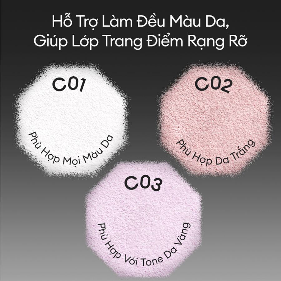Phấn Phủ Colorkey Lasting Naturally Powder Dạng Bột C03 Màu Tím