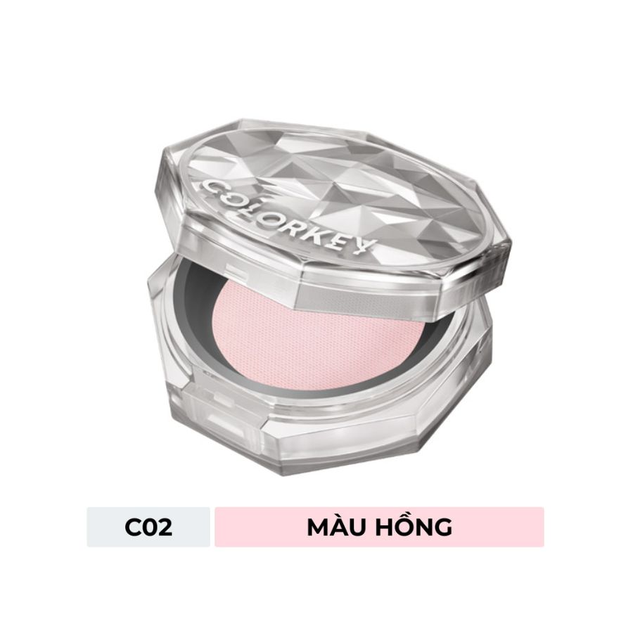 Phấn Phủ Colorkey Lasting Naturally Powder Dạng Bột C02 Màu Hồng