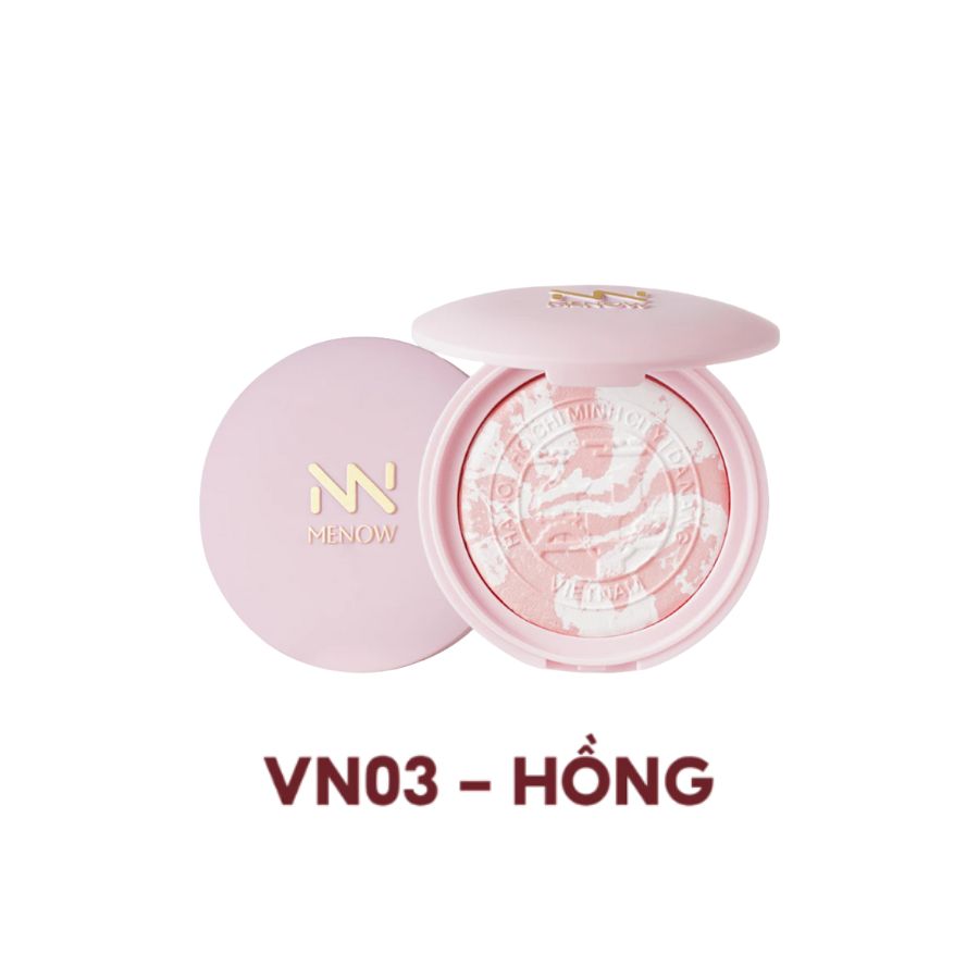 Phấn Phủ Dạng Nén Menow Clear Radiant Pressed Powder VN03 Pink