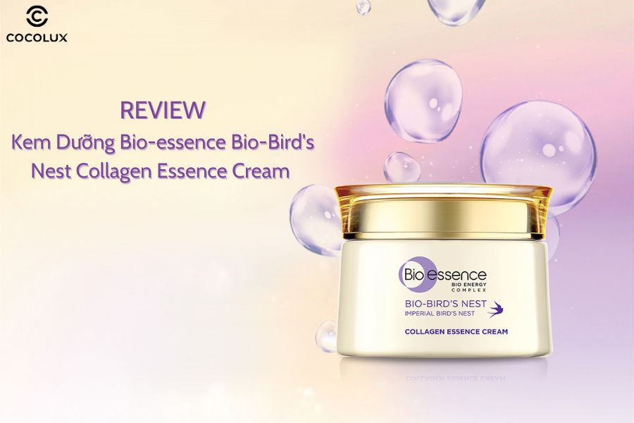 Review Kem Dưỡng Bioessence BioBird's Nest Collagen Essence Cream
