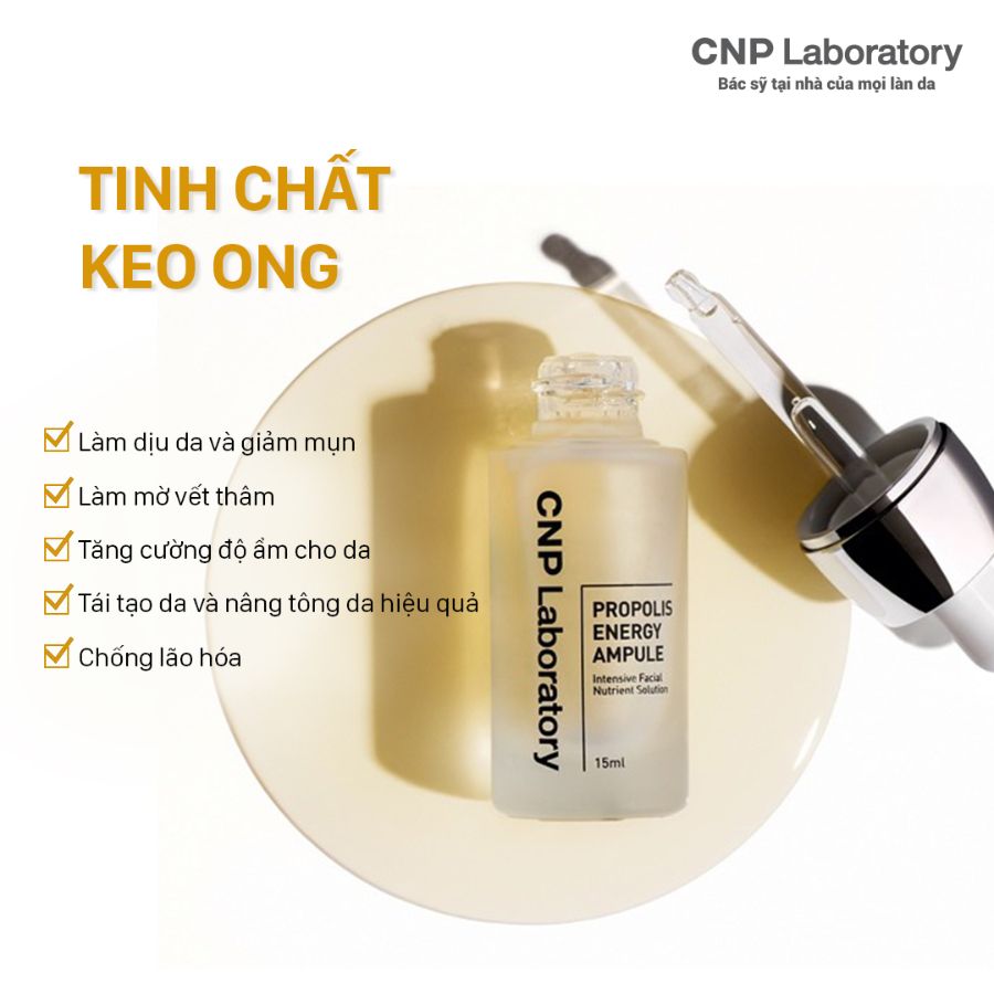 Serum CNP Laboratory Tinh Chất Keo Ong Tái Tạo Phục Hồi Da 15ml