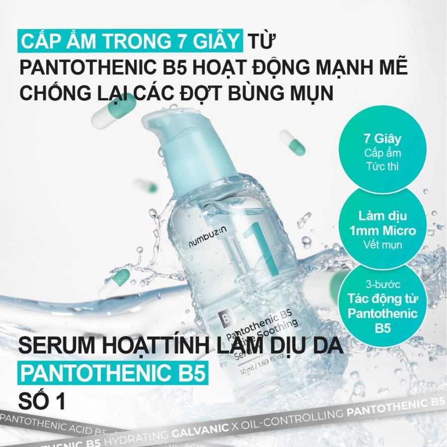 Serum Numbuzin No1 Pantothenic B5 Active Smoothing