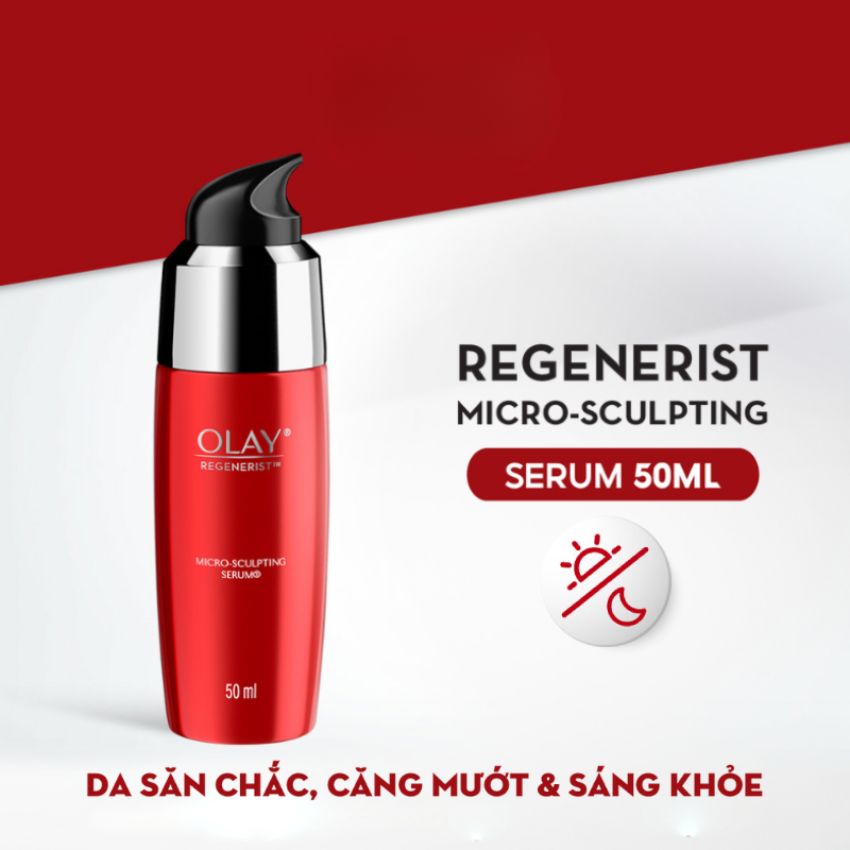 Serum Olay Regenerist Advanced Anti-Aging Moisturize Dưỡng Da Chống Lão Hoá 50ml