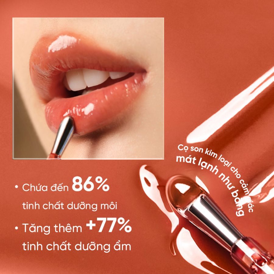 Son Bóng Judydoll Watery Lip Gloss - 05 Cam Mơ