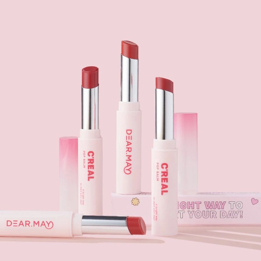 Son Dưỡng Dearmay Có Màu C'real Pop Balm 01 Berry Me