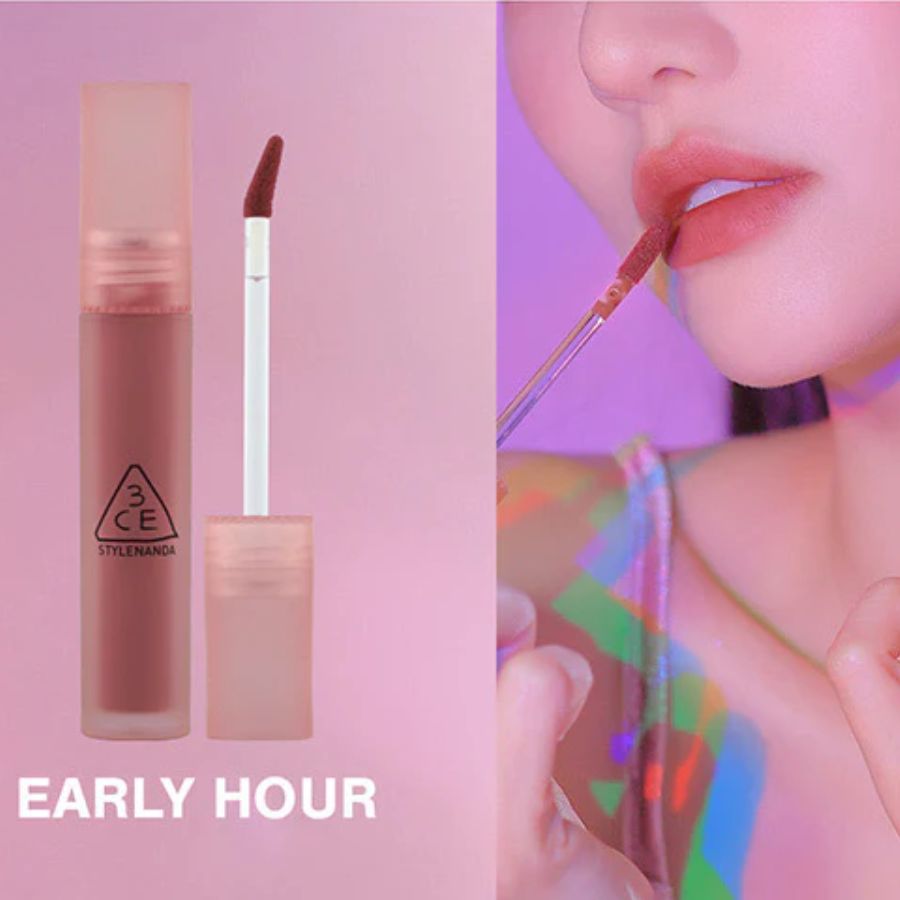 Son Kem 3CE Blur Water Tint Lì Mềm Mượt Môi 4.6g - Early Hour