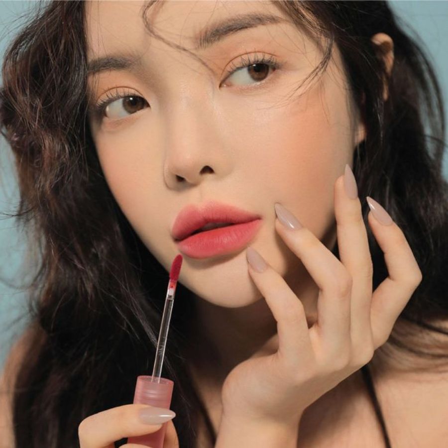 Son Kem 3CE Blur Water Tint Lì Mềm Mượt Môi 4.6g - Pink Guava