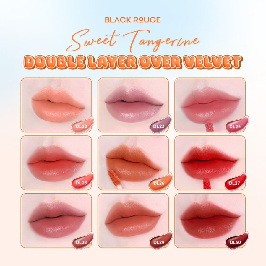 Son Kem Black Rouge Double Layer Over Velvet - DL27