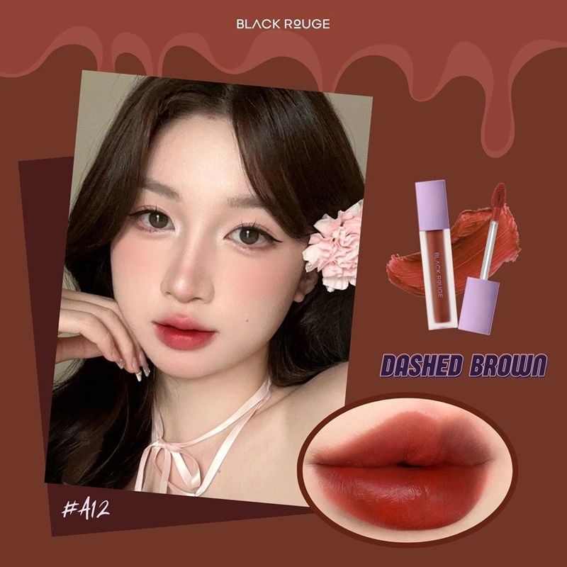 Son Kem Black Rouge Air Fit Velvet Tint Ver 2 Mood Filter A12