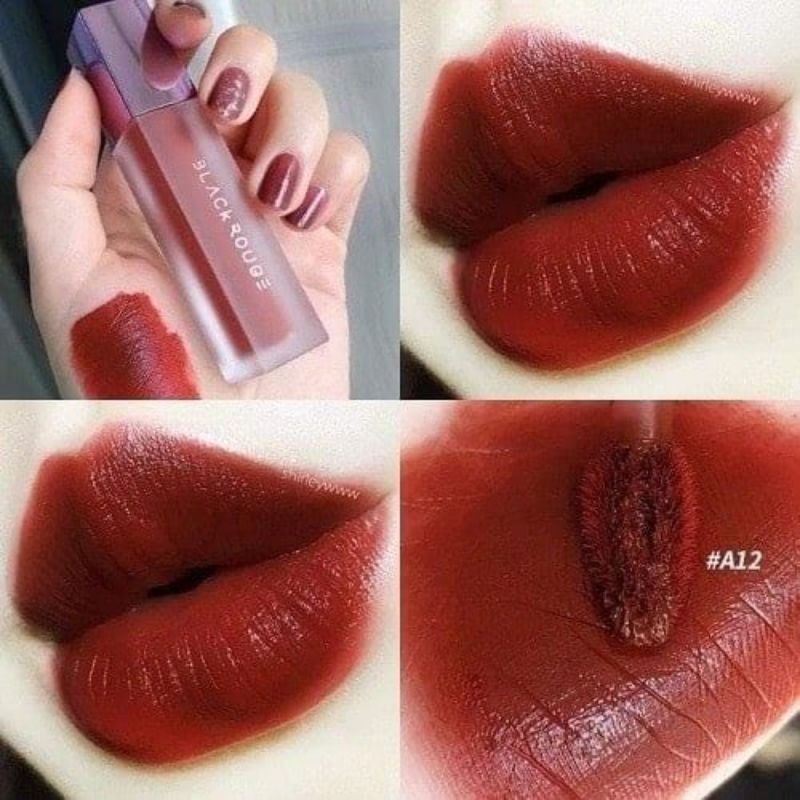 Son Kem Black Rouge Air Fit Velvet Tint Ver 2 Mood Filter A12
