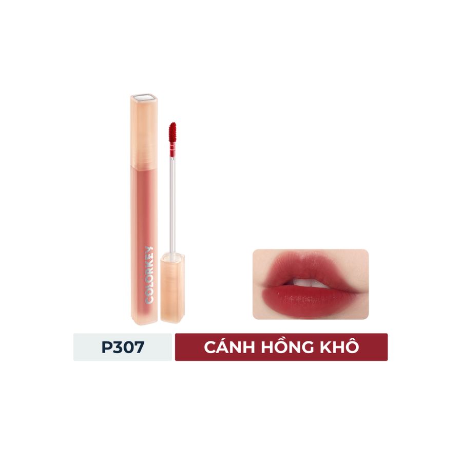 Son Tint Colorkey Soft Matte Water Tint P307 Cánh Hồng Khô