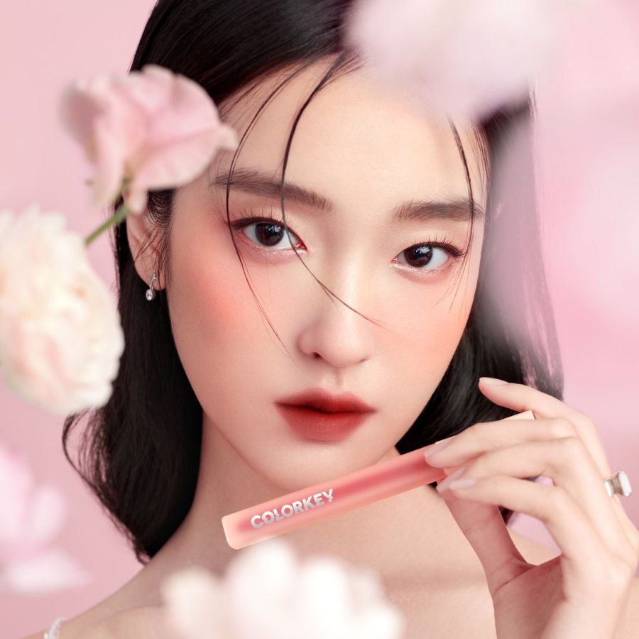 Son Tint Colorkey Soft Matte Water Tint O308 Đỏ Cam Đất