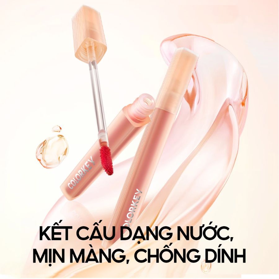 Son Tint Colorkey Soft Matte Water Tint R300  Đỏ Hồng Đất