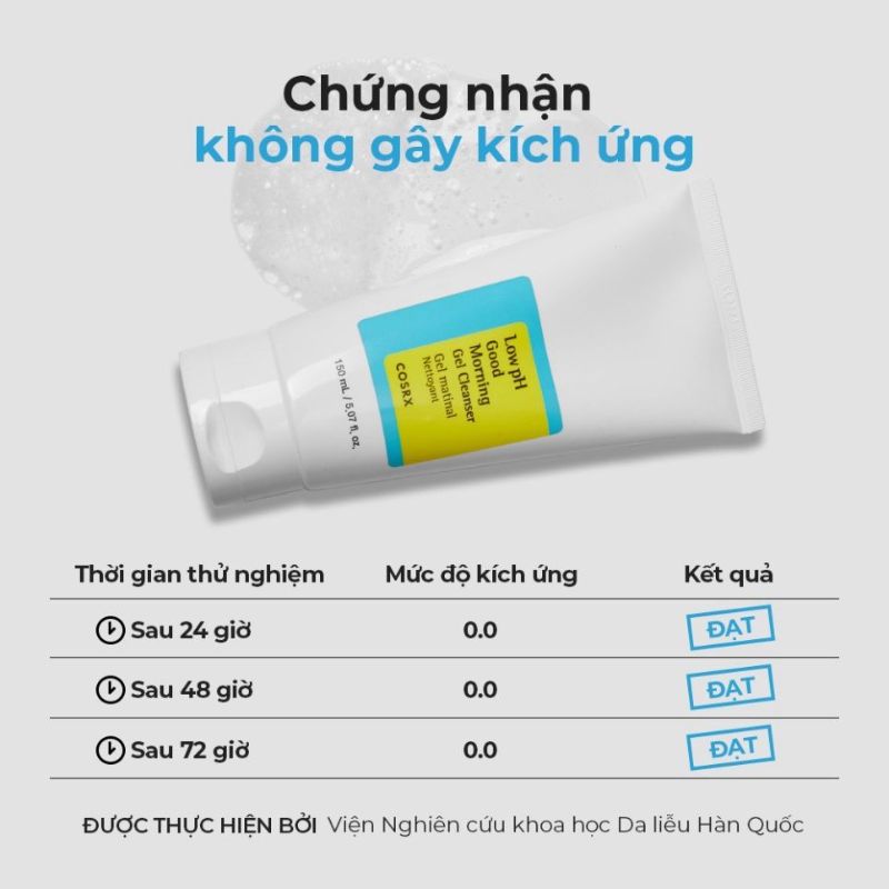 Sữa Rửa Mặt Cosrx Low pH Good Morning Gel Cleanser 150ml