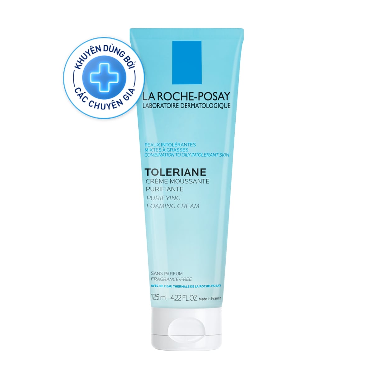 Sữa Rửa Mặt La Roche-Posay Toleriane Tạo Bọt Cho Da Quá Nhạy Cảm 125ml