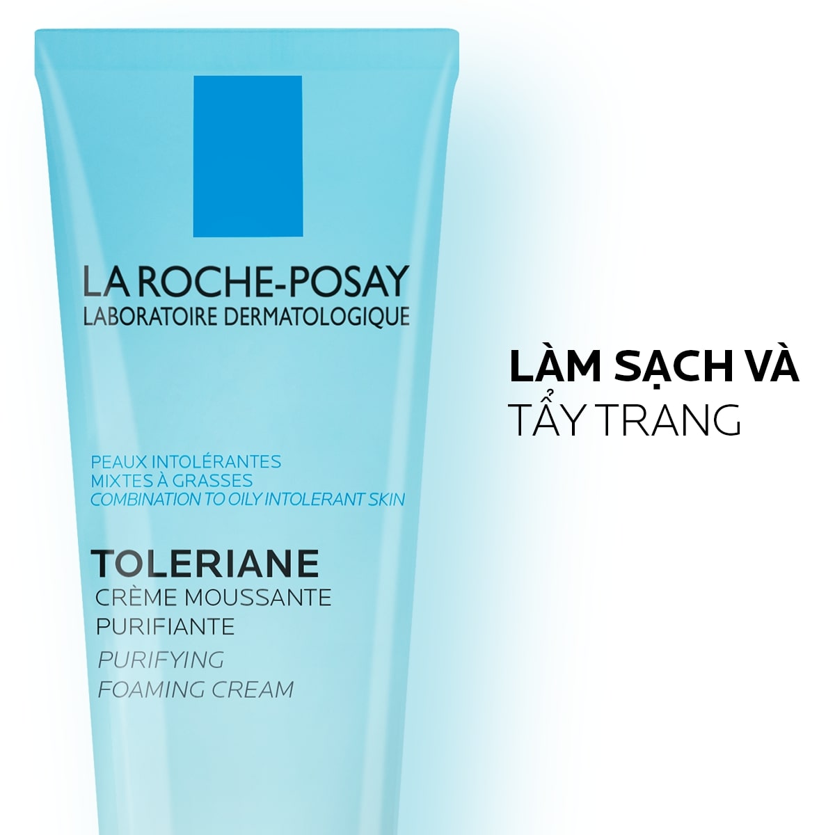 Sữa Rửa Mặt La Roche-Posay Toleriane Tạo Bọt Cho Da Quá Nhạy Cảm 125ml
