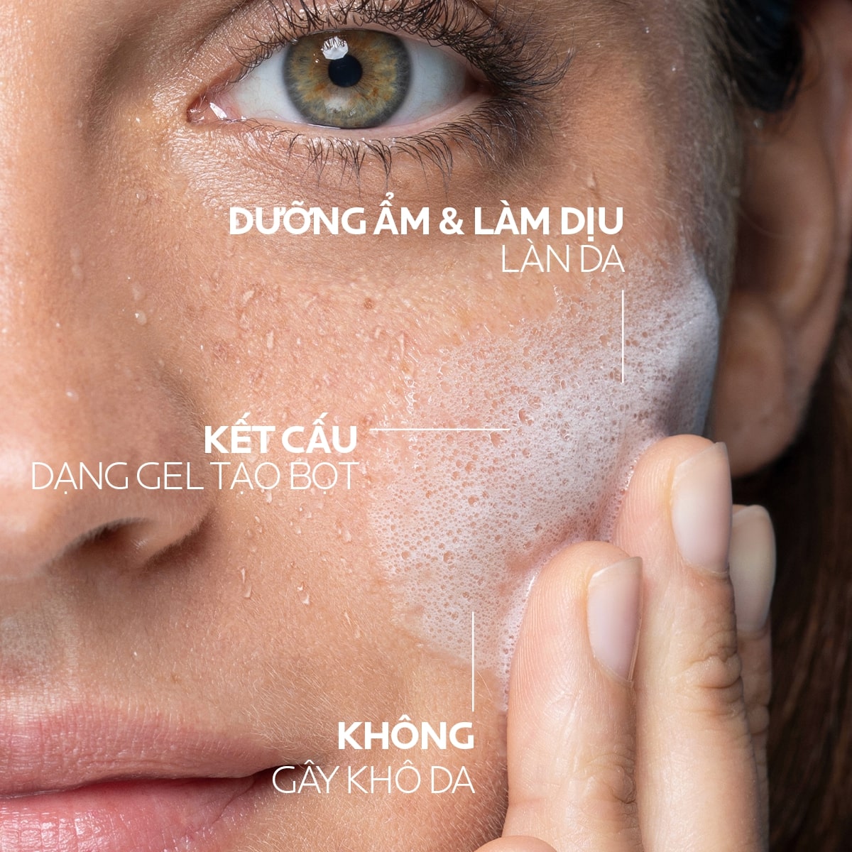 Sữa Rửa Mặt La Roche-Posay Toleriane Tạo Bọt Cho Da Quá Nhạy Cảm 125ml
